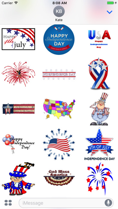 Best Independence Day Stickers screenshot 2