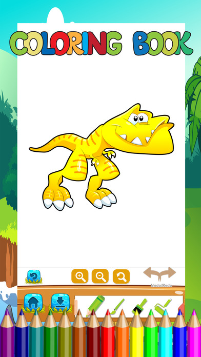 Dinosaur Coloring Book Kids Learn Drawing,Painting screenshot 3