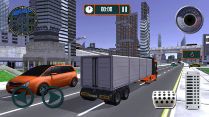 Real Euro Truck Simulator USA: Transporter Trailer screenshot 2