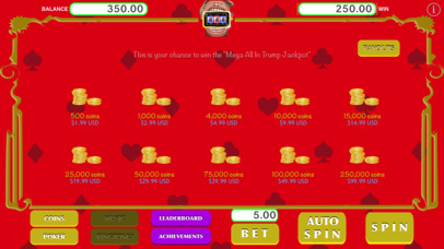 All In Trump Slots - Tower of Trump Casino screenshot 2