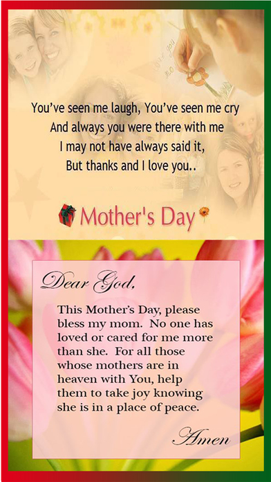 Happy Mother"s Day Greeting Card screenshot 3