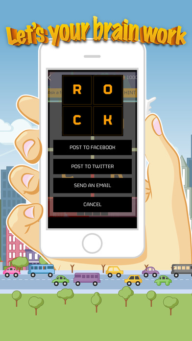 Word Guessing in The City Games Pro screenshot 2