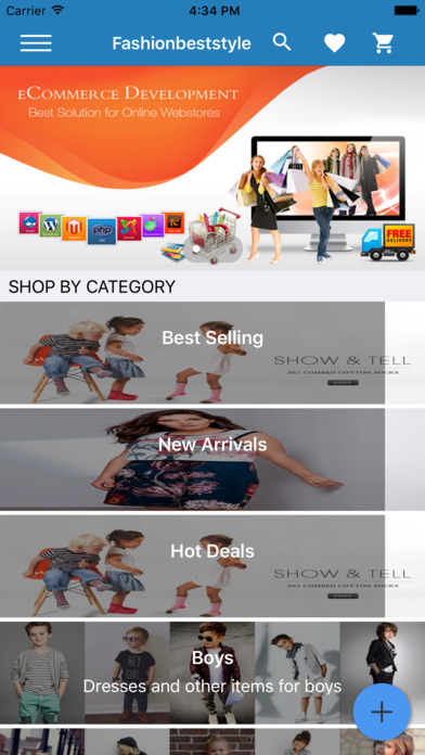 Firstwire Shopping App screenshot 2