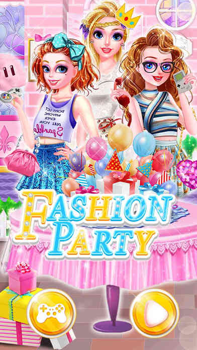 Fashion Party - Makeover Salon for girls screenshot 2