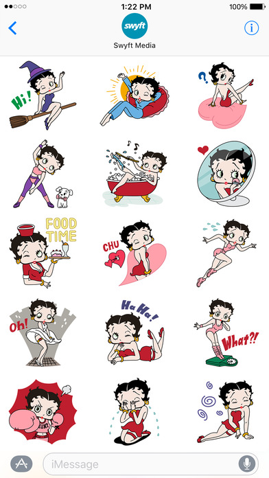 Betty Boop: Animated Stickers & GIFs screenshot 3