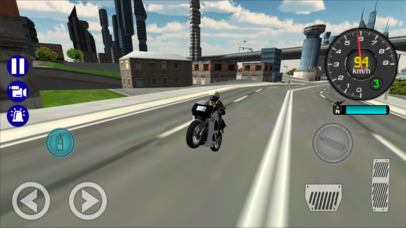 Police Bike Driving Simulator screenshot 4