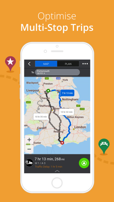 CoPilot Truck Europe - GPS Navigation for Truck screenshot 2
