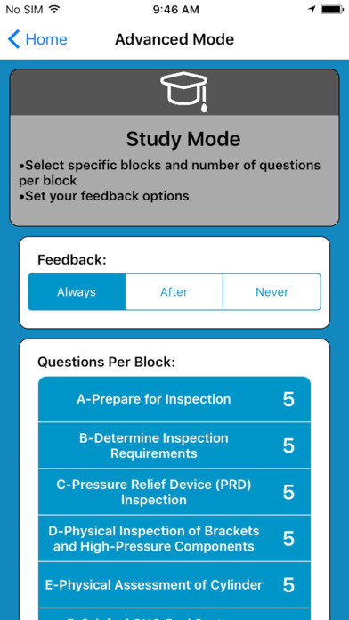 CSAT Practice Exam screenshot 2