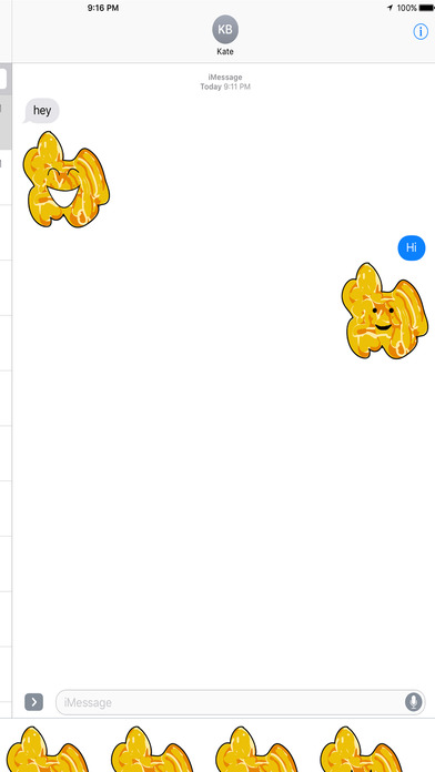 The Funky Popcorn Emoji Stickers screenshot 2