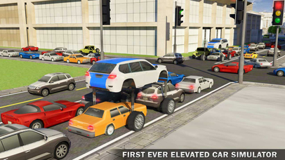Mr. President Escort: Elevated Car Driving Sim PRO screenshot 4