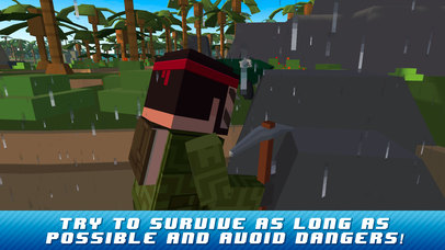 Pixel Island Survival Simulator 3D Online screenshot 2