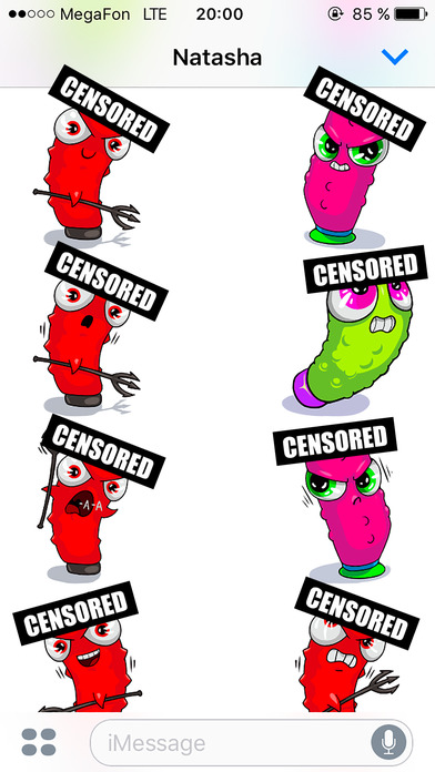 Rubber friend - Set of cool stickers for adults screenshot 4
