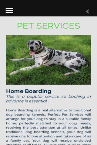Perfect Pet Services screenshot 4
