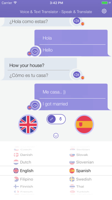 Speak and Translate - Text & Voice Translator App screenshot 4