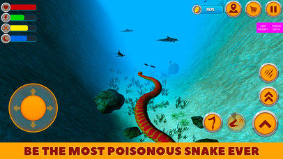 Sea Serpent Monster Attack Snake Simulator screenshot 2