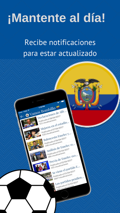 El Bombillo App - Fútbol de Guayaquil, Ecuador screenshot 2