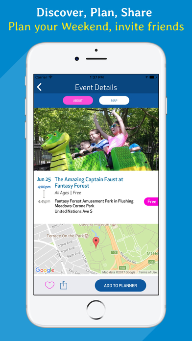 KidsCurious: Fun Family Events & Activities nearby screenshot 2