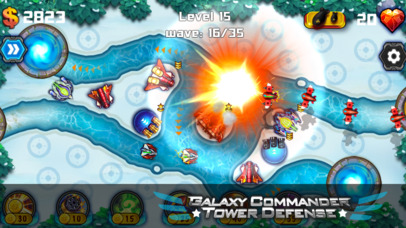 Tower Defense Galaxy Commander screenshot 4