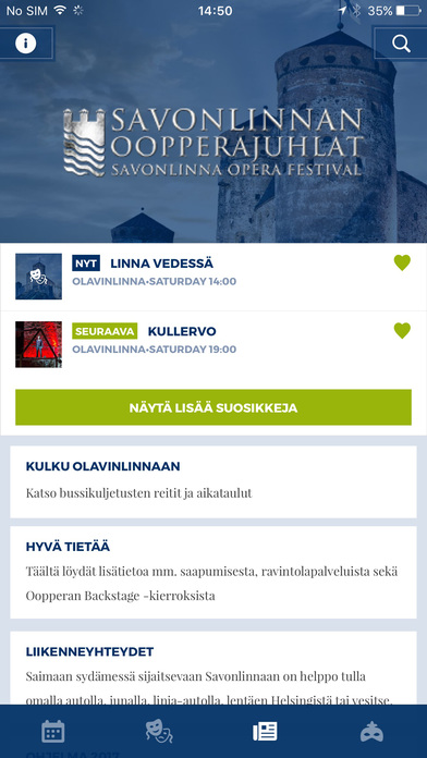 Savonlinna Opera Festival 2017 screenshot 3