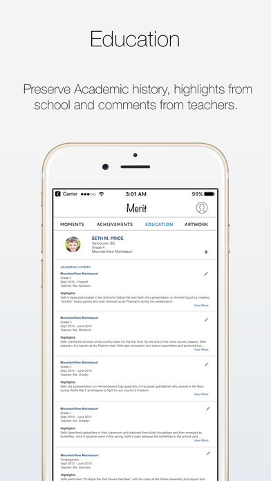 Merit: Parent and Family App screenshot 3