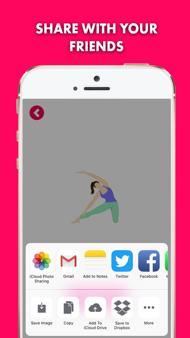 YogaMoji - Yoga Emoji & Stickers screenshot 4