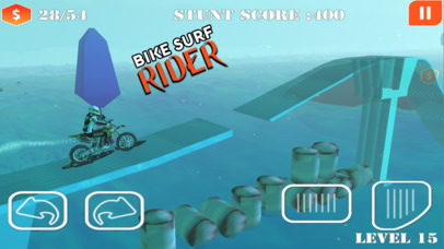 Bike Surf Rider - Bike Race 4 Kids screenshot 4
