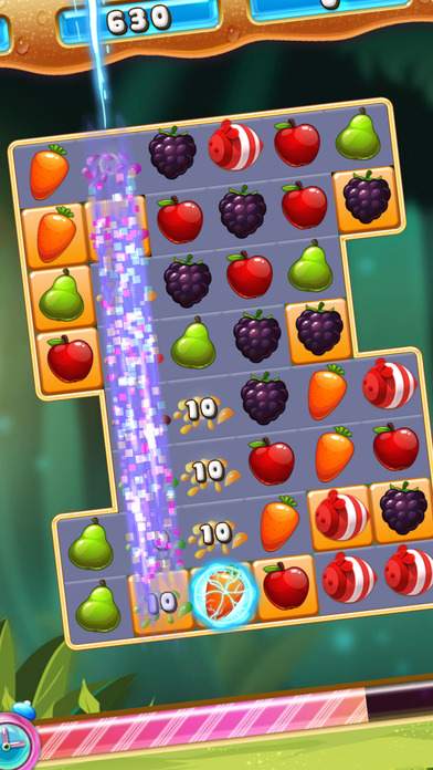 Forest Fruits Lite - Puzzle Match 3 Game screenshot 2