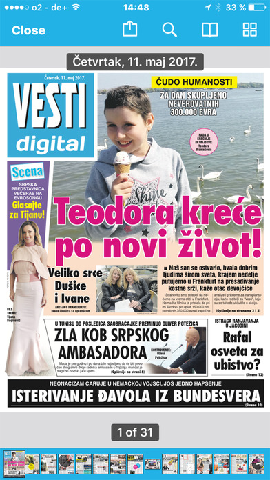 Vesti digital screenshot 2