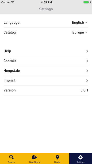 Hengst Filter App screenshot 4
