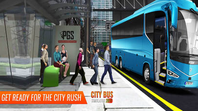 Real Bus Coach Simulator 2017 - City Driving Game screenshot 2