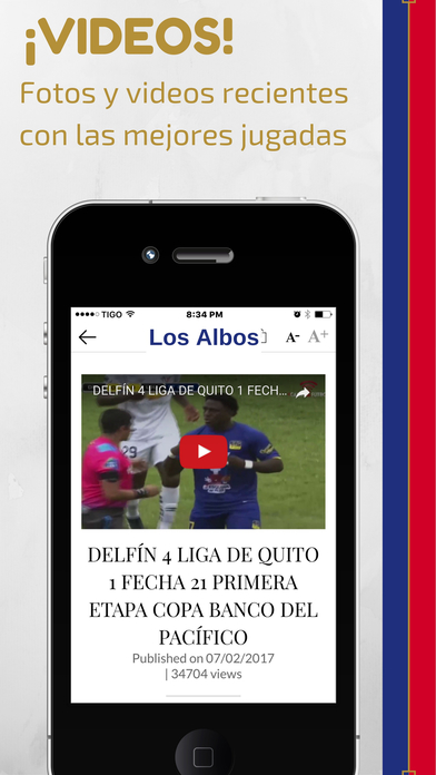 Los Albos - Fútbol de Quito, Ecuador screenshot 3