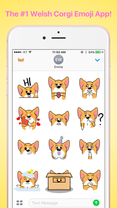 CorgiMOJI - Welsh Corgi Emoji & Stickers screenshot 2
