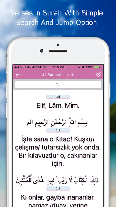 Quran App - Turkish screenshot 3