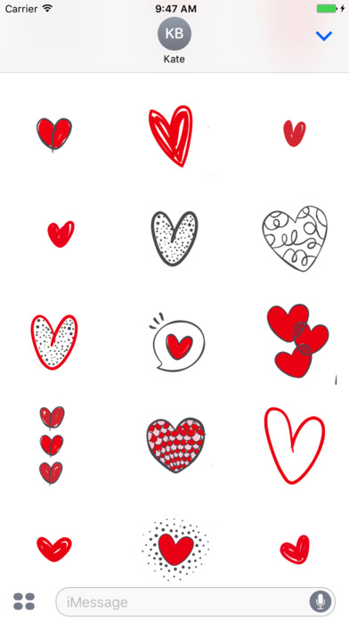 Heart Love stickers & emojis screenshot 2