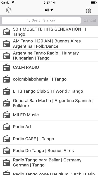 Radio FM Tango online Stations screenshot 2