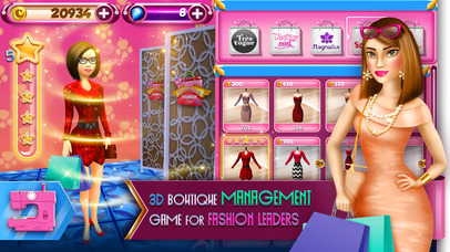 My Boutique Fashion Shop Game screenshot 3
