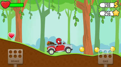 Superhero Car Racing - SpiderMan Version screenshot 3