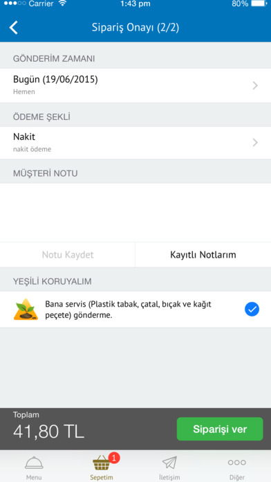 Fit Sipariş screenshot 4
