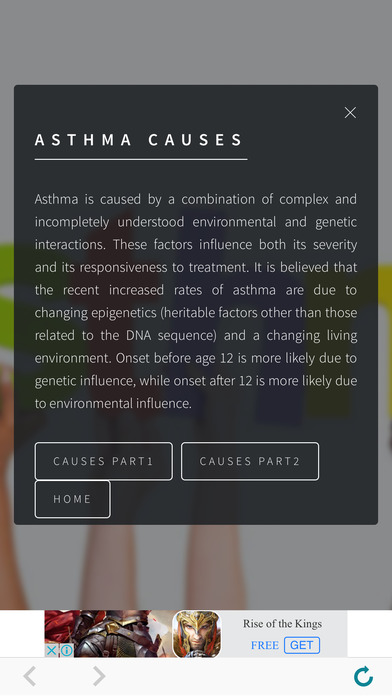 Asthma Causes and Symptoms screenshot 2