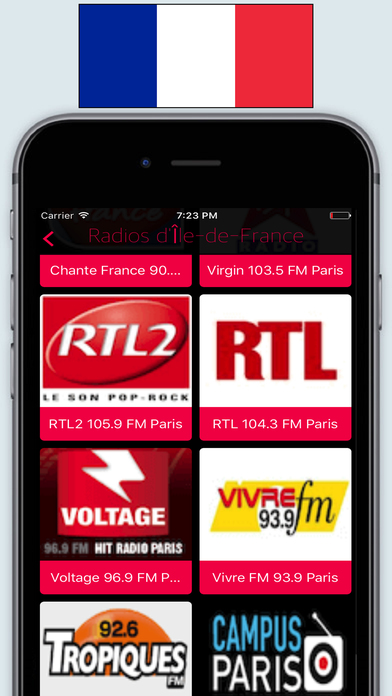 Radio France FM / Écouter Radios en Ligne - Direct screenshot 4