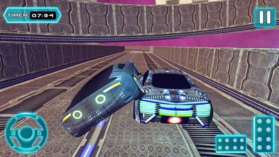 Sci-fi Highway Futuristic Car Derby screenshot 4