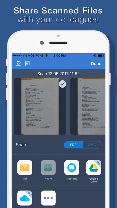 Easy Scanner App - PDF Scan & OCR Document Printer screenshot 2