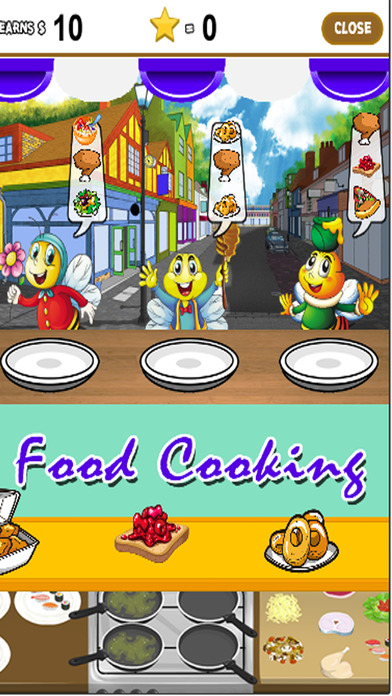 Food Cooking Story Games New Bee Version screenshot 2