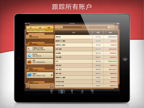Money for iPad Free screenshot 3