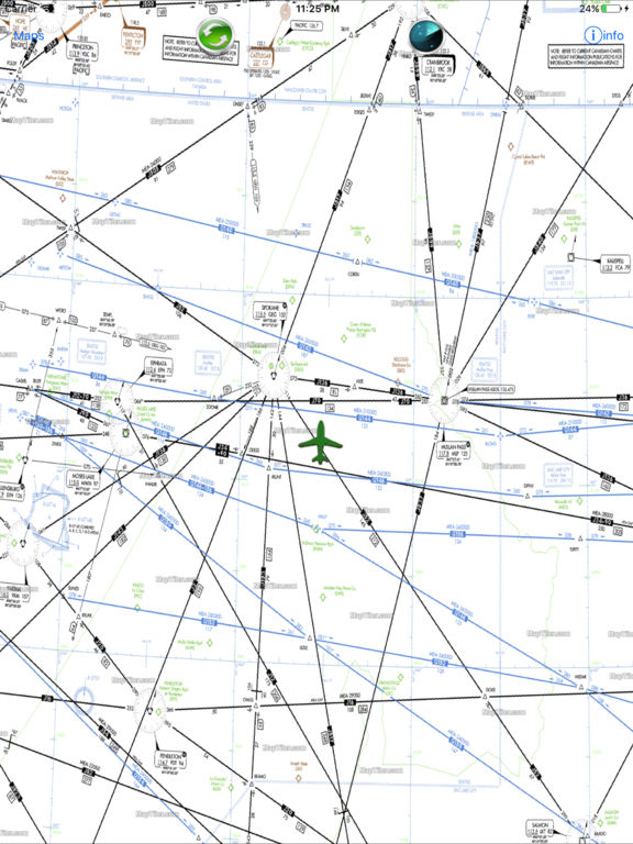 App Shopper Airplane Charts Instrument Flight Rules IFR (H) (Navigation)