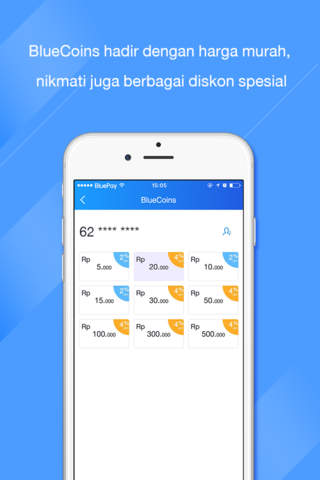BLUE Indonesia BluePay screenshot 3