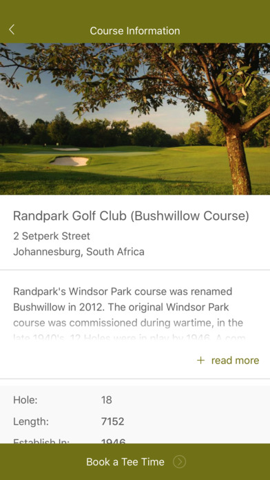 Randpark Golf Club screenshot 3