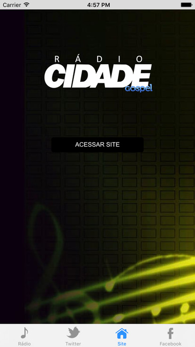 Web Rádio Cidade Gospel screenshot 3