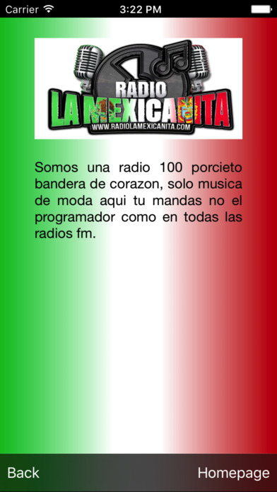 Radio La Mexicanita screenshot 3
