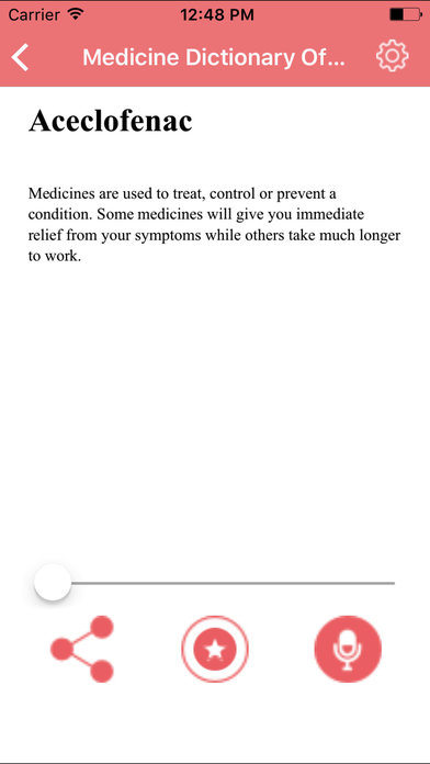 Medicine Dictionary screenshot 3